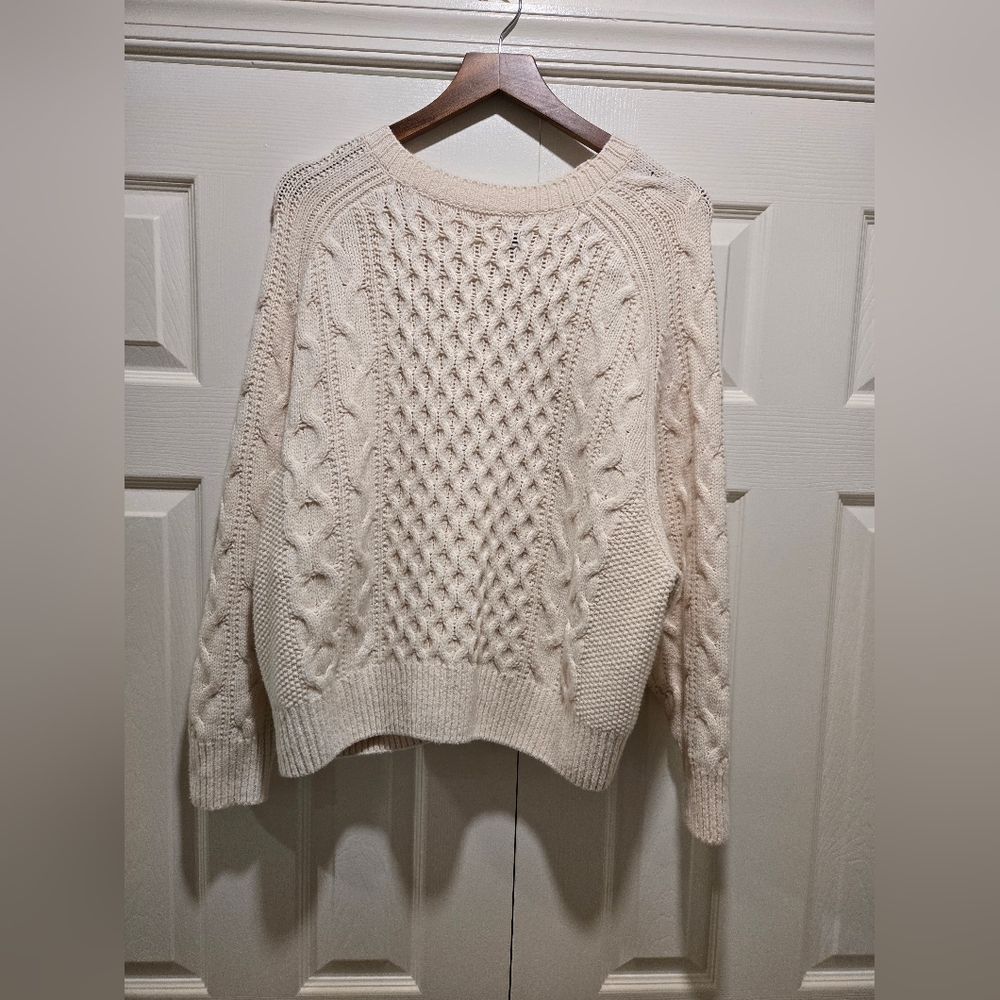 Universal Thread Cable-Knit Pullover Sweater XL